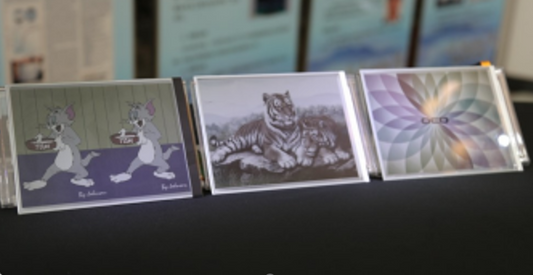 Health and colorful electronic paper display screen