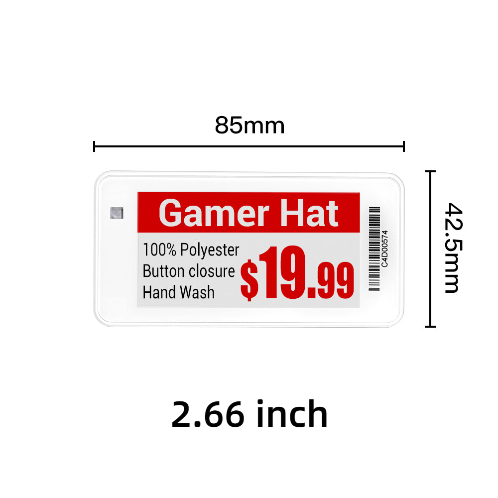 Electronic Shelf Label(Black+White+Red)