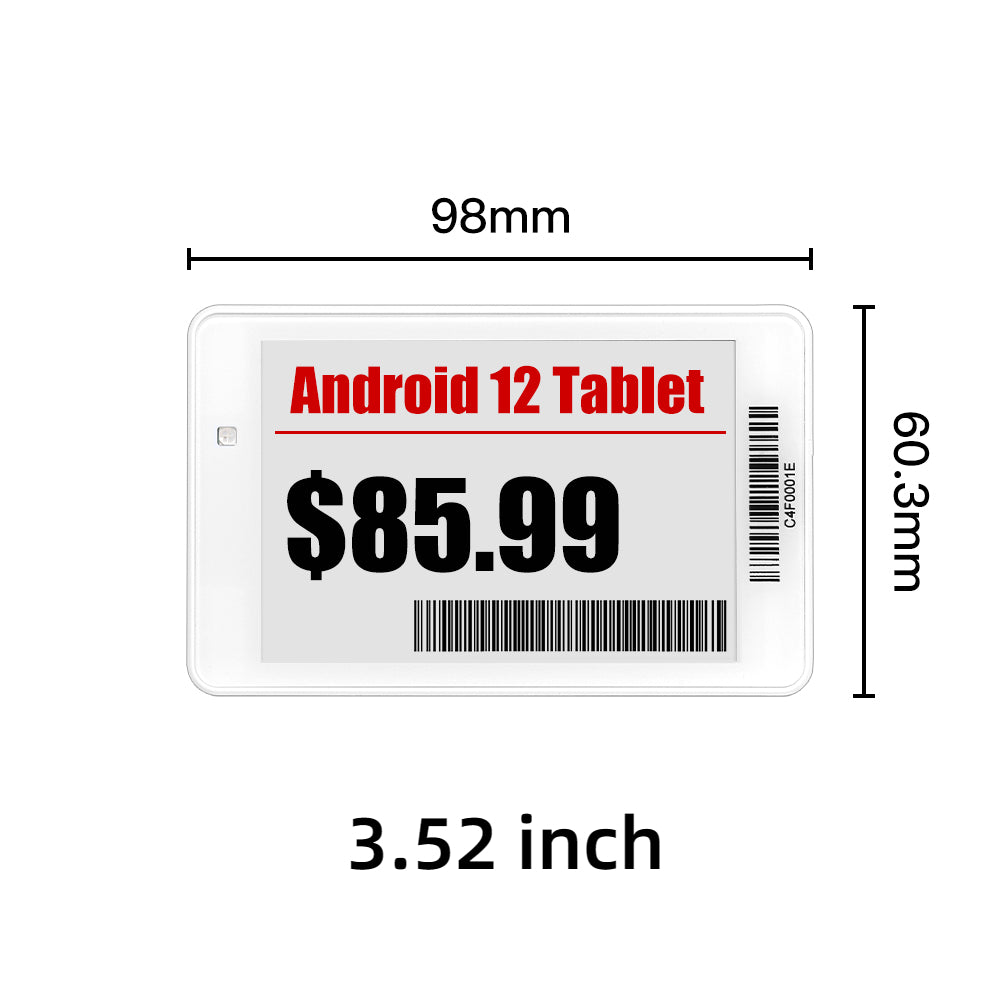 Electronic Shelf Label(Black+White+Red)