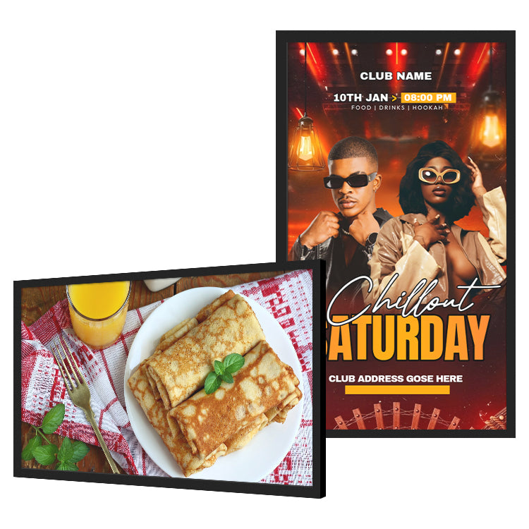 Colorful Wireless E Paper Ddvertise Screen