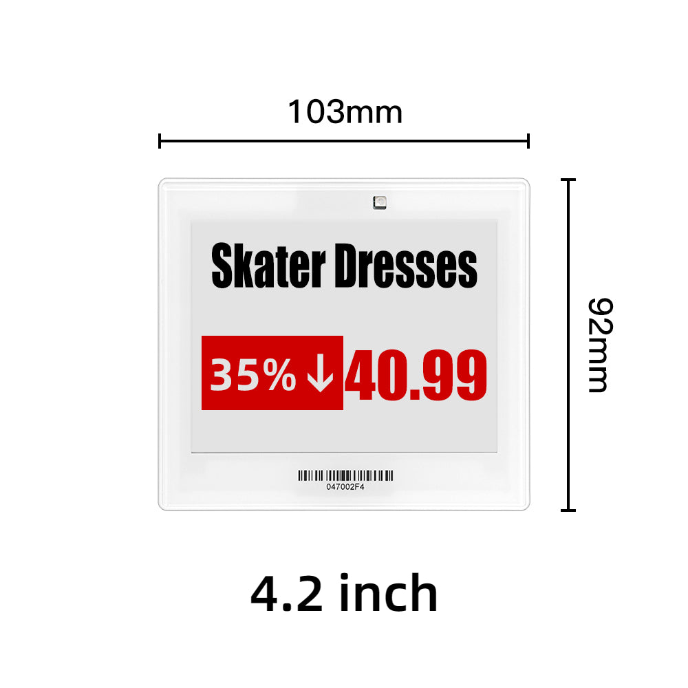 Electronic Shelf Label(Black+White+Red)