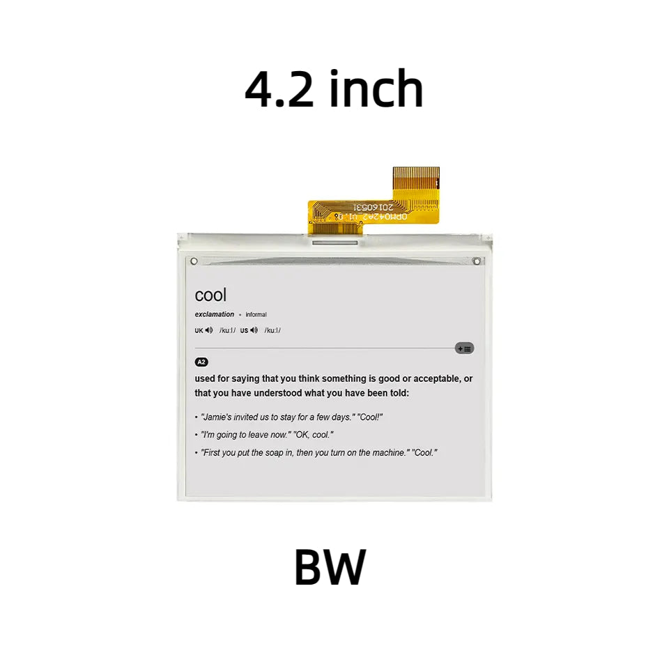1.54 2.13 2.66 2.9 3.52 3.7 4.2 5.83 7.5 13.3 inch E-Paper Module
