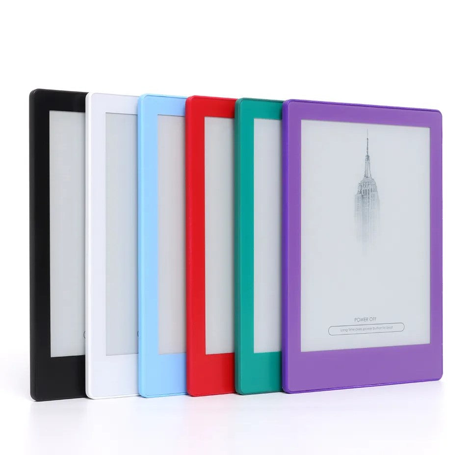  6 Inch E Book Reader, Waterproof, High Resolution Display, 8GB  Support TF Card and Multi Language English, Chinese, German, French, Dutch,  Portuguese, Hungarian, Roman, Turkish, etc(Orange) : Electronics