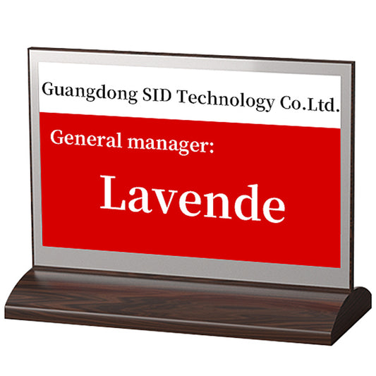 7.5inch APP Electronic Nameplate Wireless E-Paper Display Conference Table Card Electronic E Ink Screen Meeting Nameplate