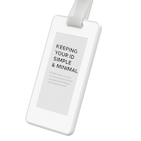 Always E-badges 3.52’’ & 2.13’’, NFC function of mobile phone to update information, no battery Always E-badges