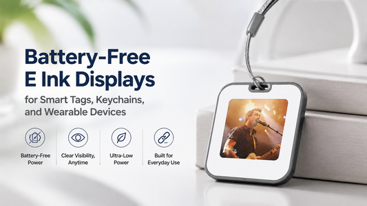 Battery-Free E Ink Displays