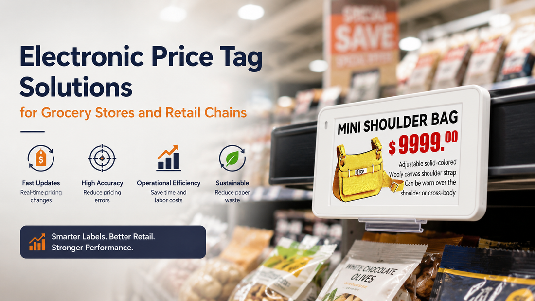 Electronic Price Tag Solutions for Grocery Stores and Retail Chains