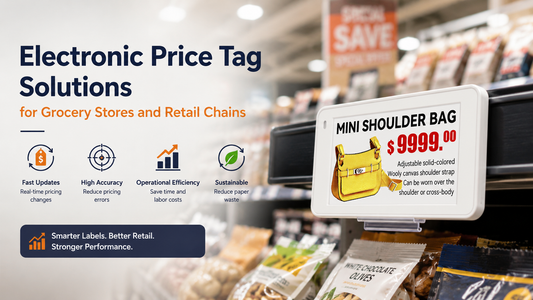 Electronic Price Tag Solutions for Grocery Stores and Retail Chains