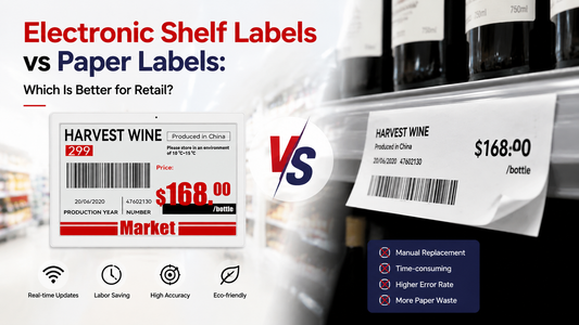 Electronic Shelf Labels vs Paper Labels