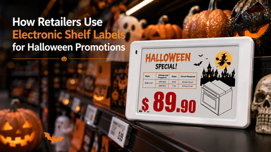 How Retailers Use Electronic Shelf Labels for Halloween Promotions