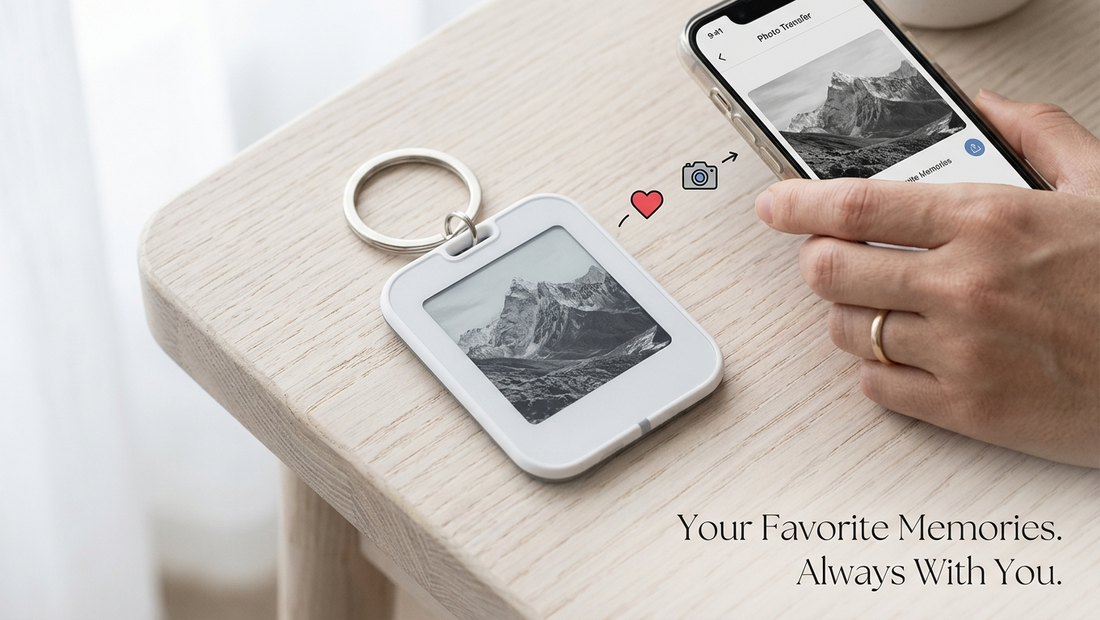 How to Personalize an E Ink Keychain with Your Favorite Images