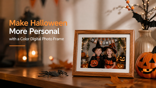 Make Halloween More Personal with a Color Digital Photo Frame