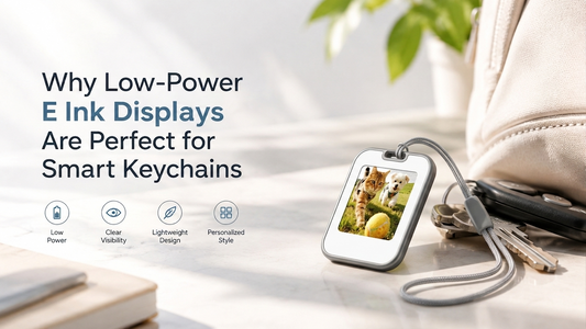 Why Low-Power E Ink Displays Are Perfect for Smart Keychains