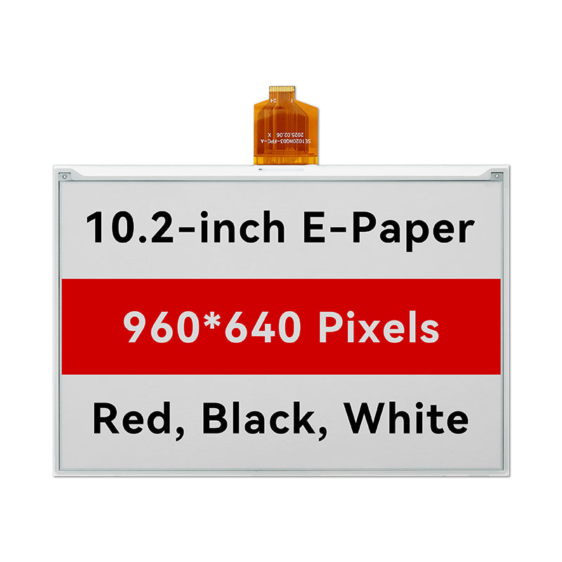 10.2 Inch Three-color E6 E-ink Display Module