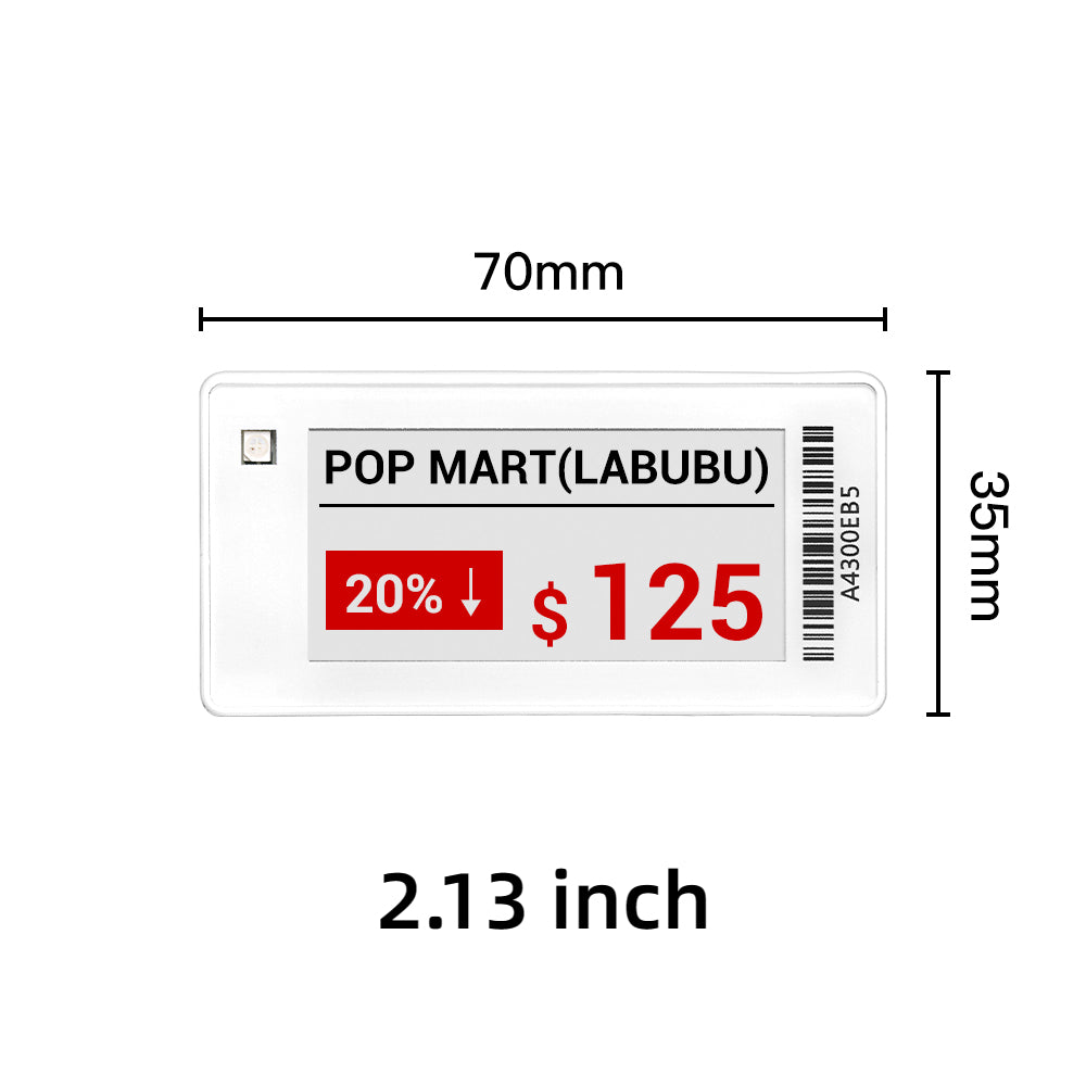 Electronic Shelf Label(Black+White+Red)