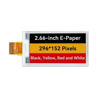 2.66 Inch Four-color E6 E-ink Display Module