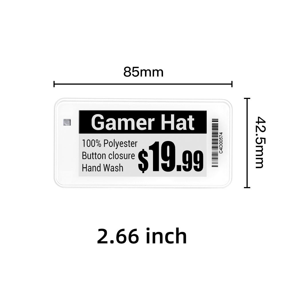 Electronic Shelf Label  (White+Black)