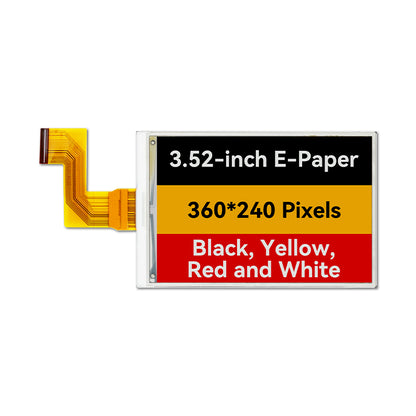 3.52 Inch Four-color E6 E-ink Display Module