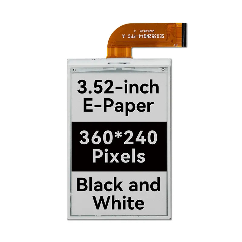 Black & White E6 E-ink Display Module
