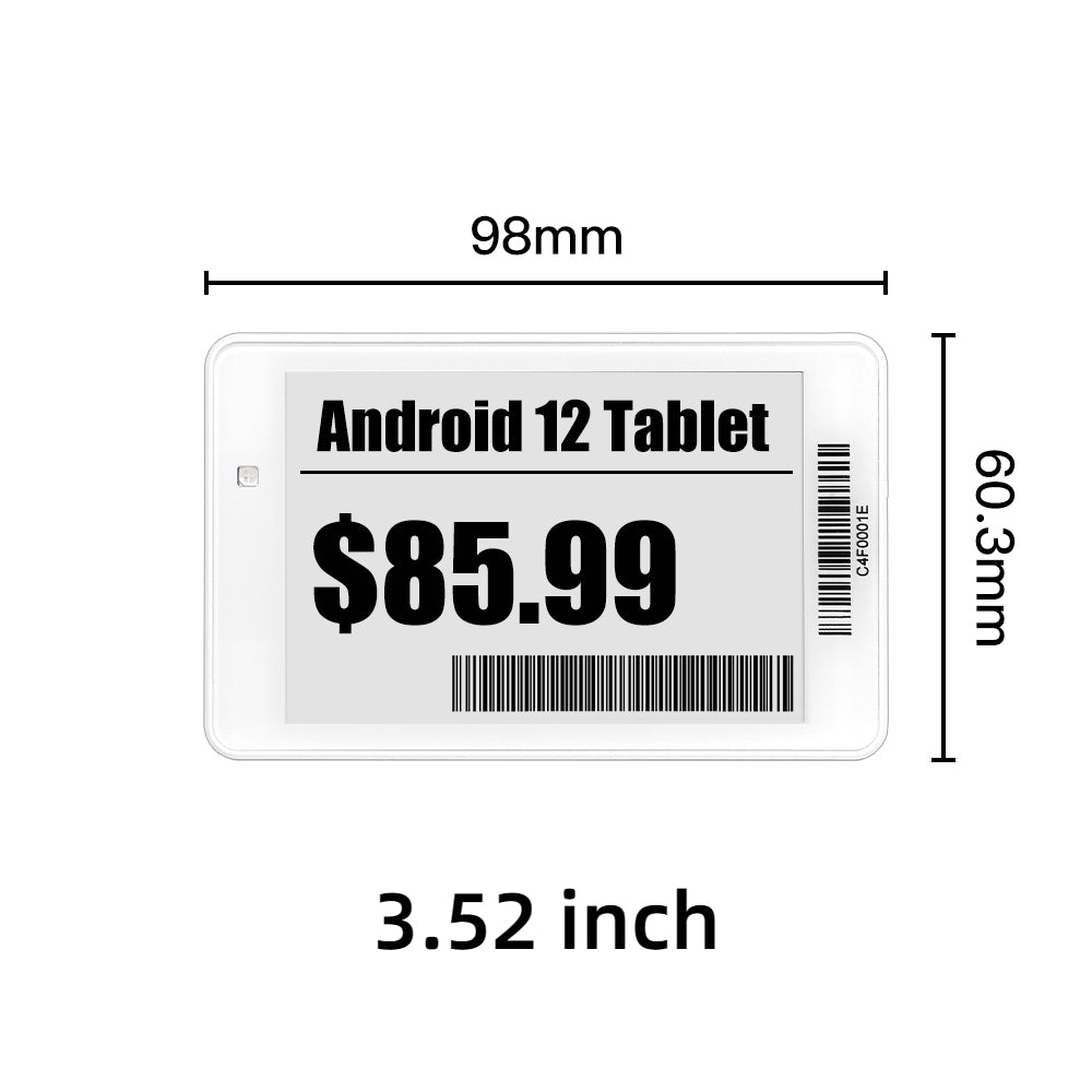 Electronic Shelf Label  (White+Black)