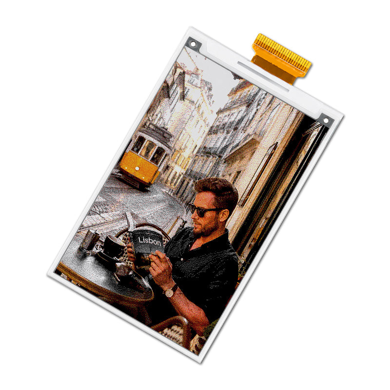 3.68 Inch Four-color E6 E-ink Display Module