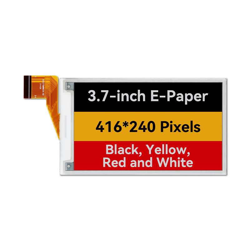 3.7 Inch Four-color E6 E-ink Display Module