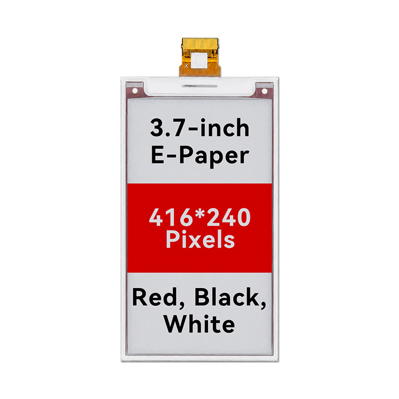 3.7 Inch Three-color E6 E-ink Display Module