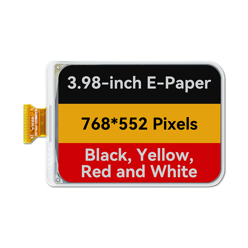 3.98 Inch Four-color E-ink Display Module
