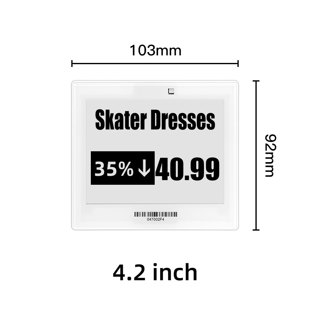 Electronic Shelf Label  (White+Black)