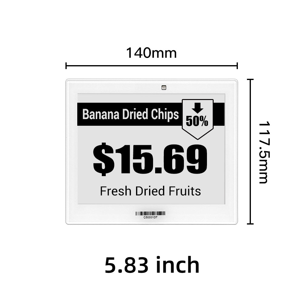 Electronic Shelf Label  (White+Black)