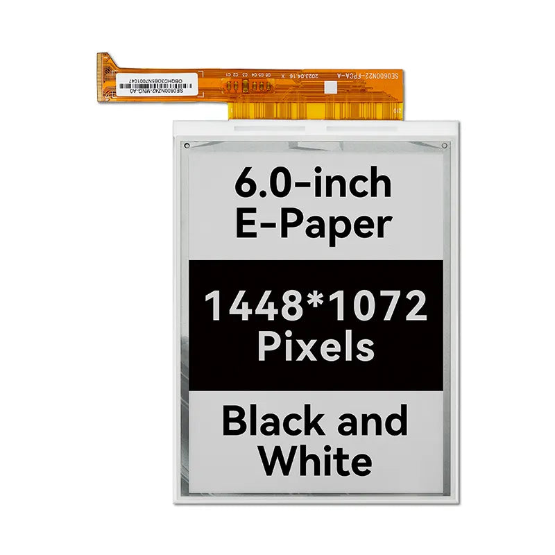 Black & White E6 E-ink Display Module