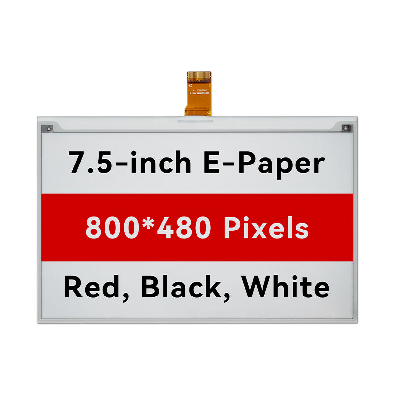 7.5 Inch Three-color E6 E-ink Display Module