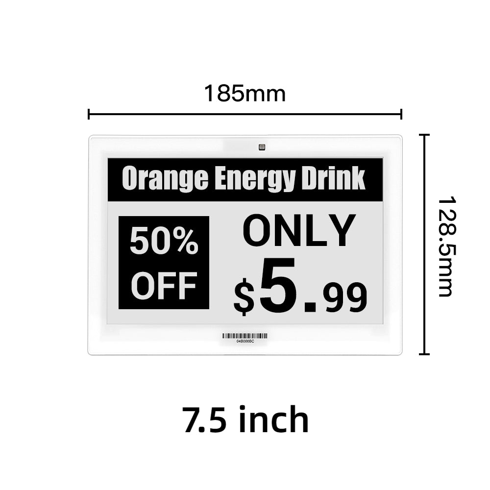 Electronic Shelf Label  (White+Black)