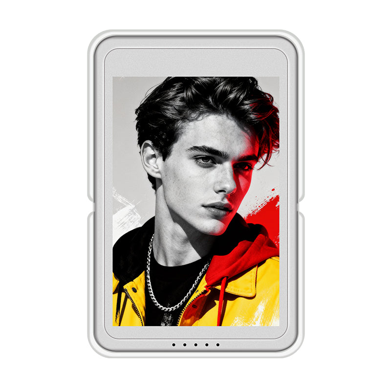 Hipoink Mobile Phone Small NFC E-Ink Power Bank Fast Charging Magnetic Wireless Power Bank With DIY E Ink Screen