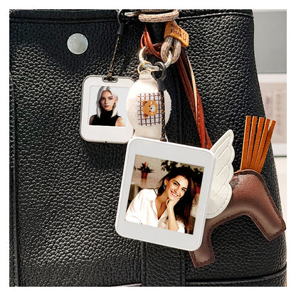 Hipoink 2.53-Inch NFC E-Ink Keychain with Magnetic Back