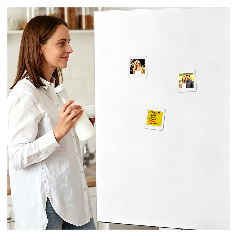 Hipoink 2.53-Inch NFC E-Ink Keychain with Magnetic Back