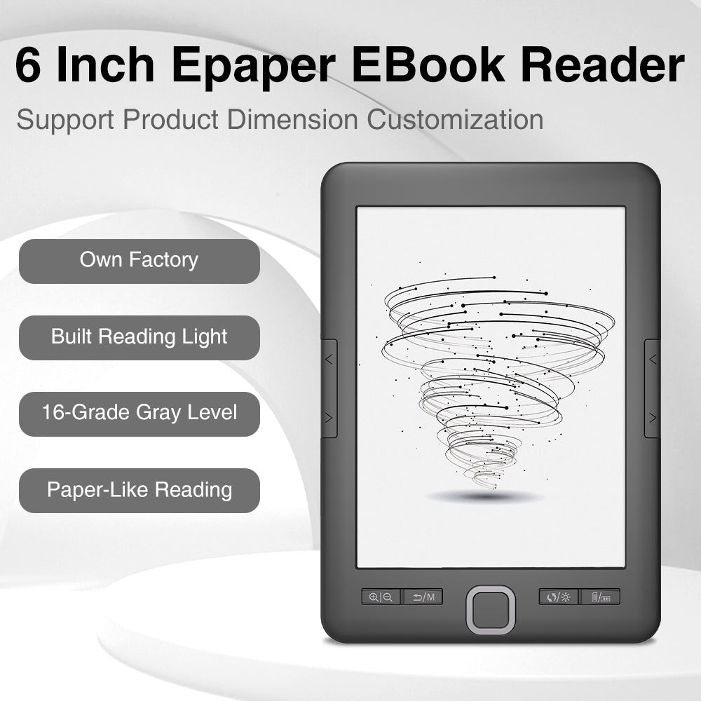 6" paperless note book reader  (Untouchable)