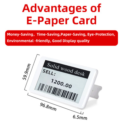 NFC Smart Display Badge